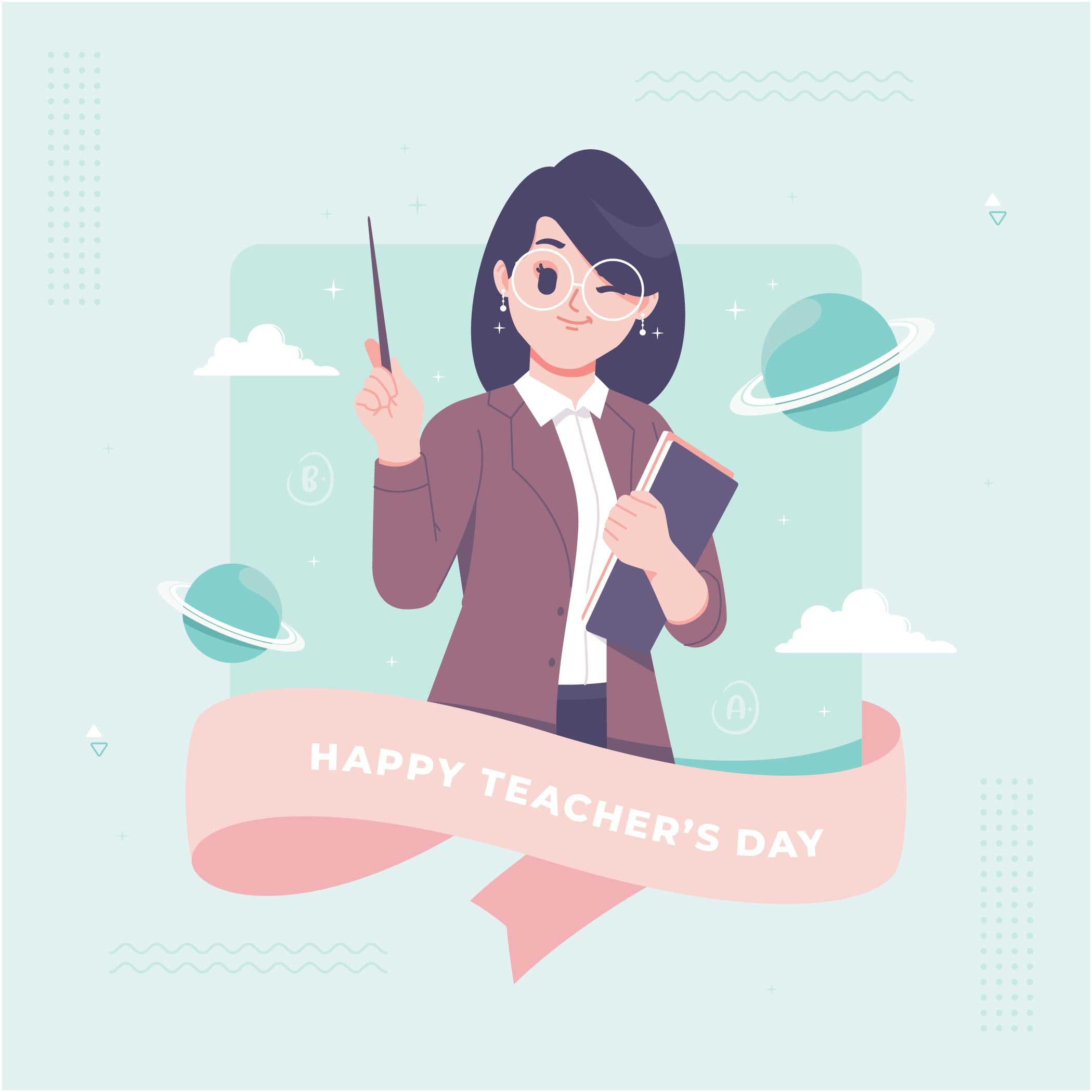 hand_drawn_happy_teacher_s_day_background